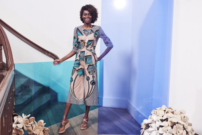 Irene Heldens for Vlisco 170 years anniversary collection by Petrovsky & Ramone - Ovo Drenth - Maarten Spruyt