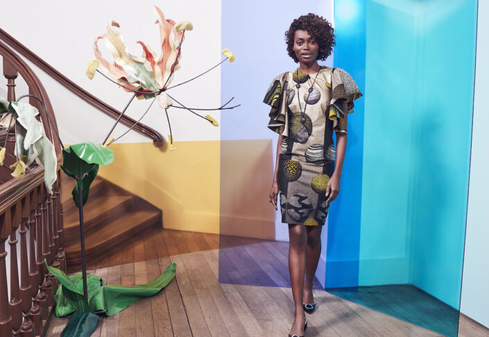 Irene Heldens for Vlisco 170 years anniversary collection by Petrovsky & Ramone - Ovo Drenth - Maarten Spruyt